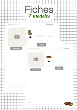 Charger l&#39;image dans la visionneuse de la galerie, Fiches RECETTE - PDF - Imprimable
