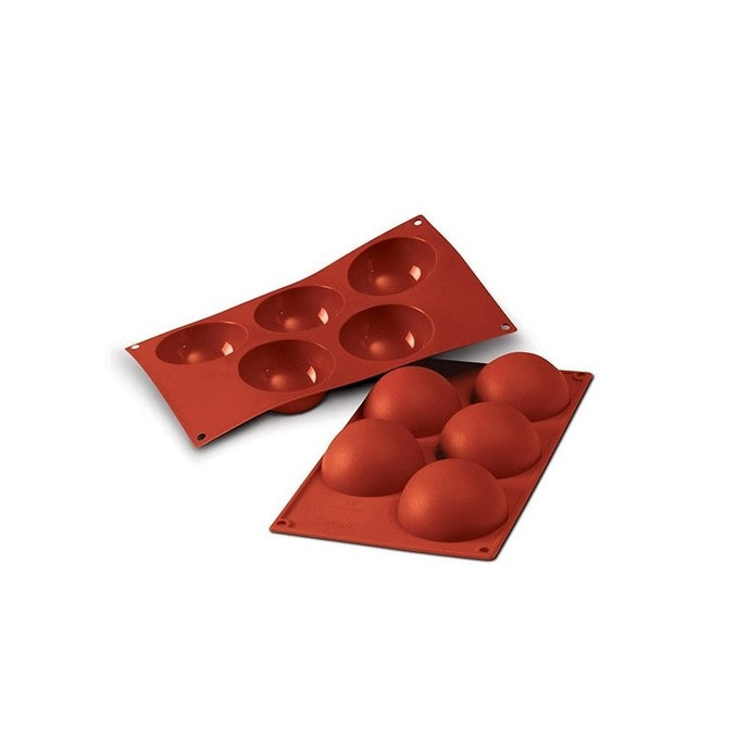 Moule demi-sphère (x5) Ø8cm - Silikomart